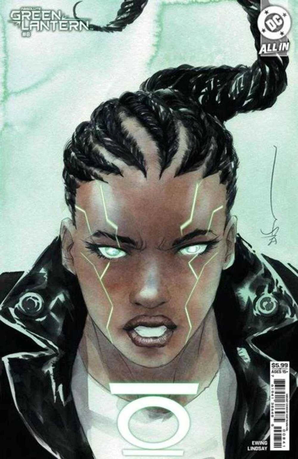 Absolute Green Lantern #8 Cover D Dustin Nguyen Card Stock Variant DC Comics 2025
