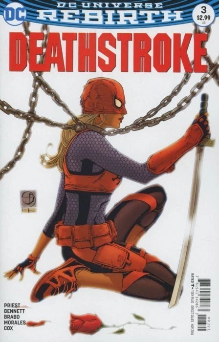 DEATHSTROKE: REBIRTH #3 VARIANT DC COMICS 2016