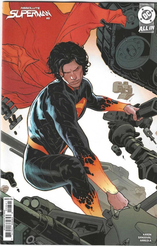 ABSOLUTE SUPERMAN #8 1:25 JEFF SPOKES INCENTIVE VARIANT DC COMICS 2025 NM