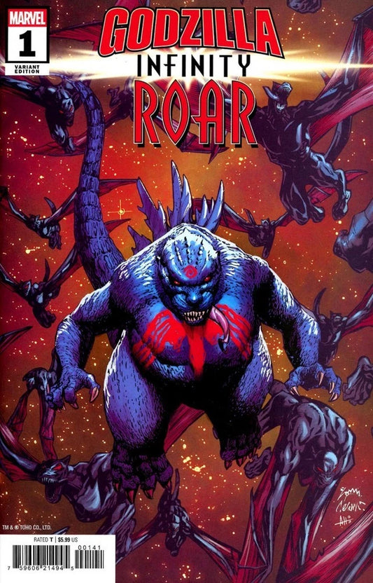 GODZILLA INFINITY ROAR #1 RYAN STEGMAN VARIANT MARVEL COMICS 2025 NM