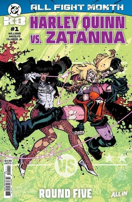 DC K.O. Harley Quinn Vs Zatanna #1 Cover A Jorge Corona DC COMICS 2025 NM
