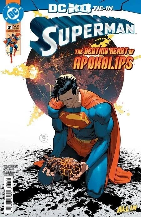 SUPERMAN #31 K.O. TIE IN DC COMICS 2025 NM