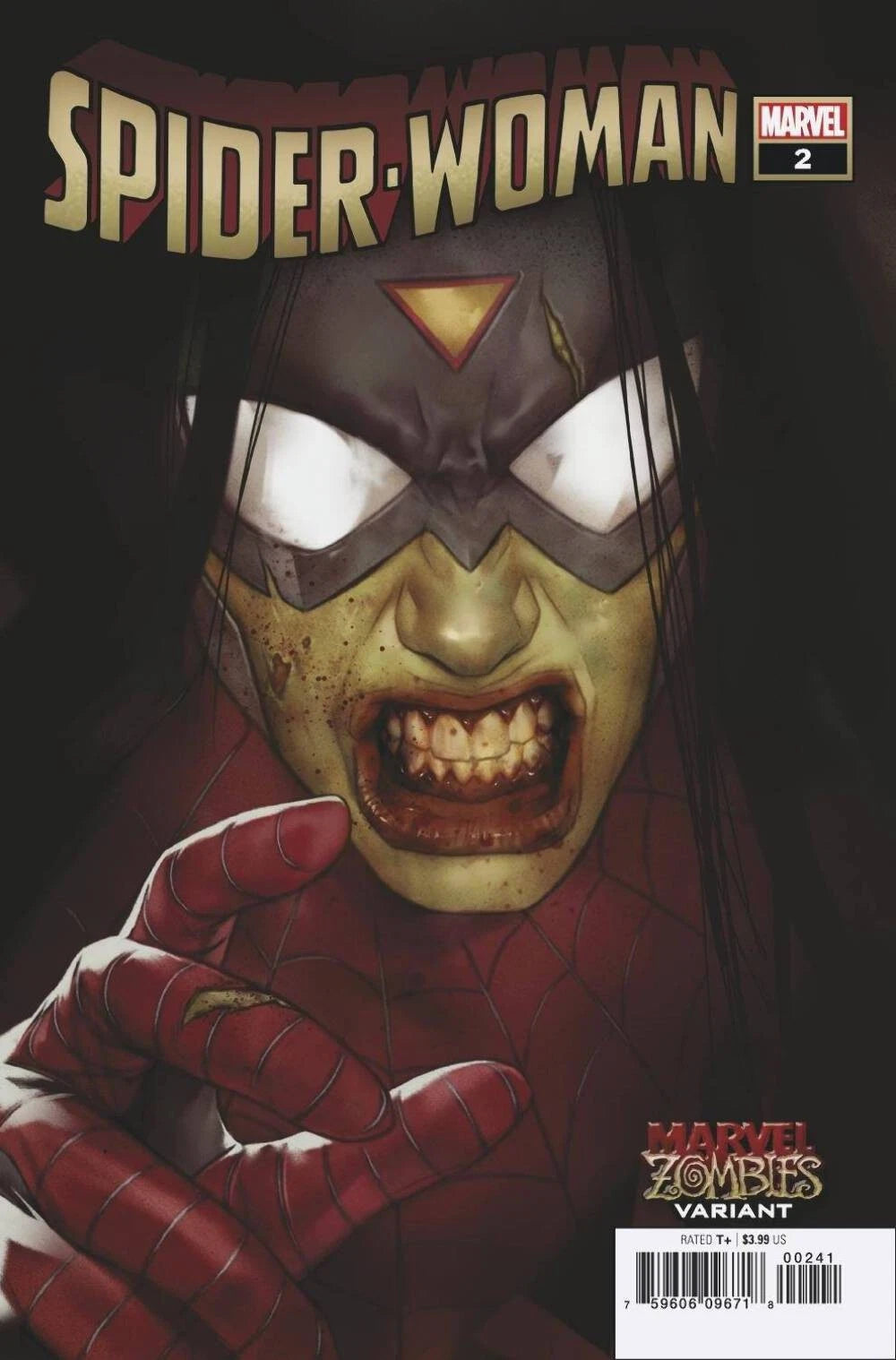 SPIDER WOMAN #2 OLIVER MARVEL ZOMBIES VARIANT MARVEL COMICS 2020