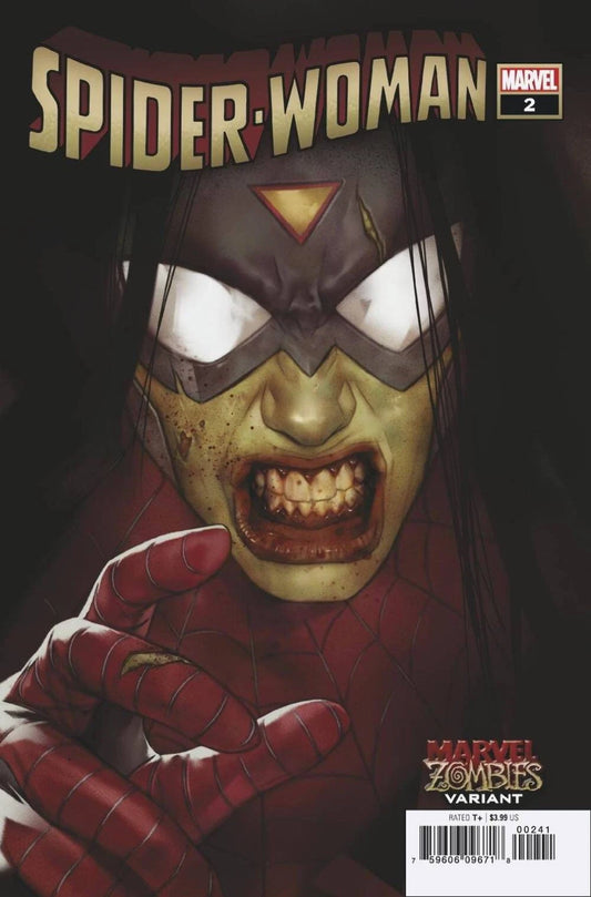 SPIDER WOMAN #2 OLIVER MARVEL ZOMBIES VARIANT MARVEL COMICS 2020