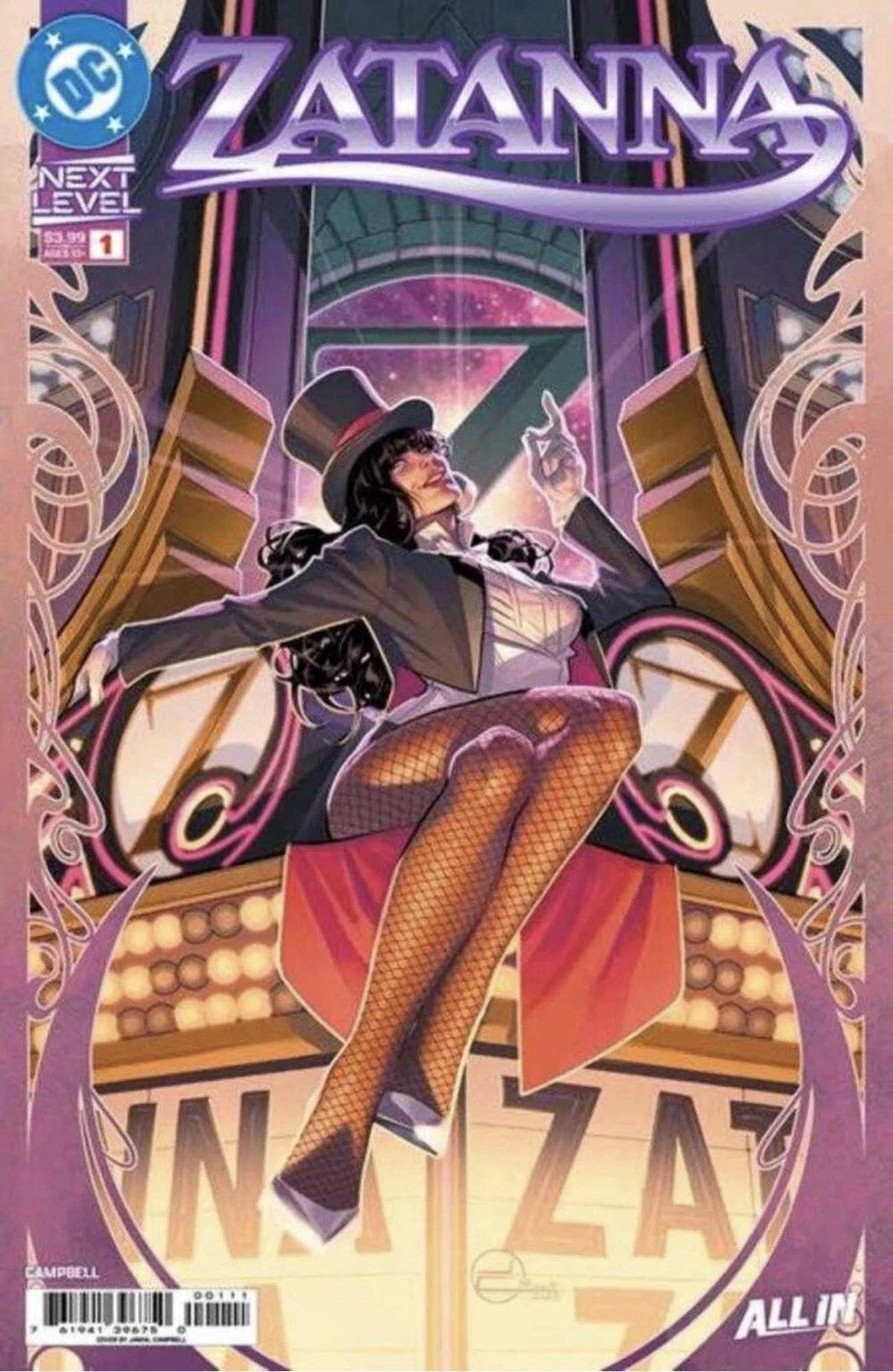 ZATANNA #1 DC COMICS 2026 NEAR MINT