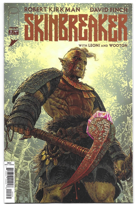 SKINBREAKER #2  TONY MOORE 1:10 INCENTIVE VARIANT COVER IMAGE 2025 ROBERT KIRKMAN