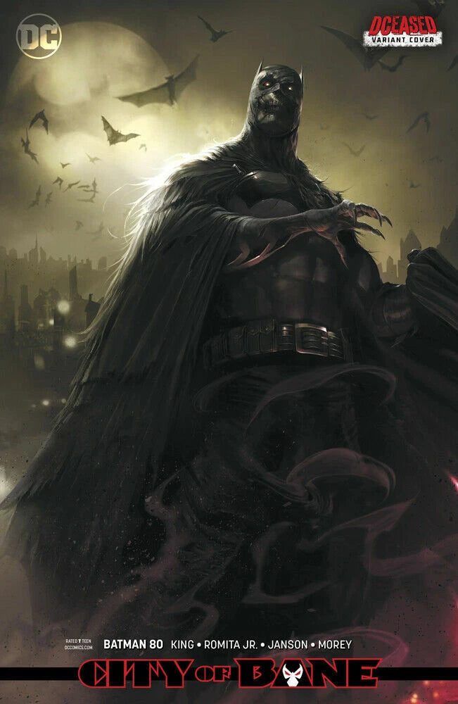 Batman #80 City of Bane Mattina Dceased Variant DC Comics 2019 NM