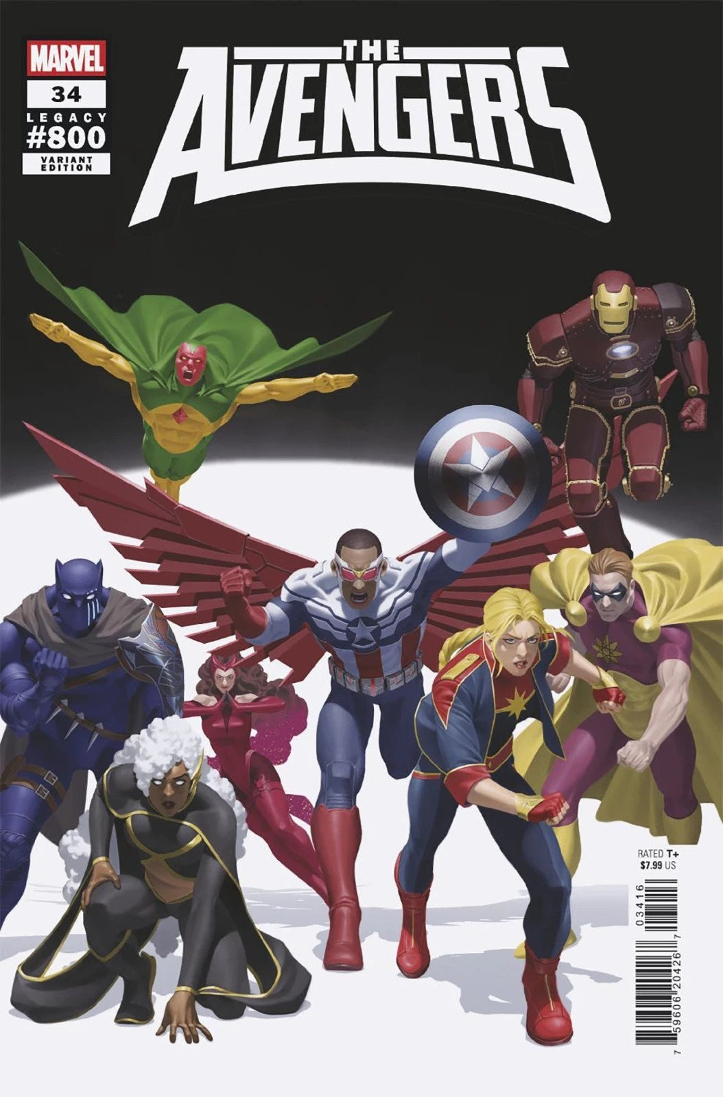 AVENGERS #34 LGY #800 1:25 JUNGGEUN YOON INCENTIVE VARIANT MARVEL COMICS 2026 NM