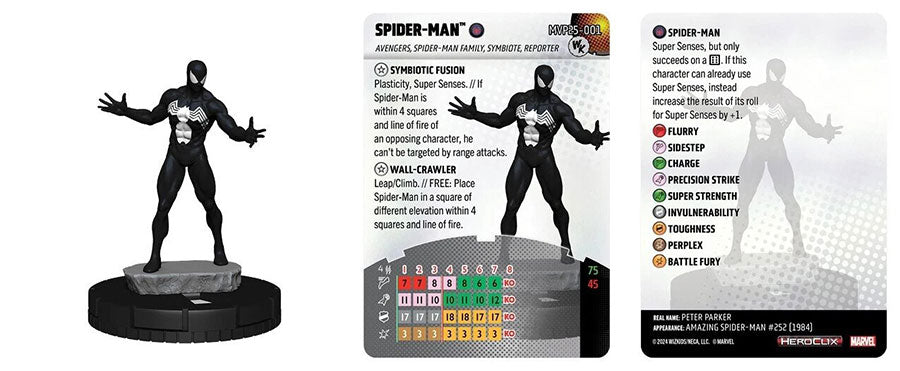 WizKids: FCBD 2025 Marvel HeroClix Black Suit Symbiote Spider-Man