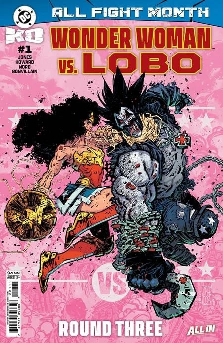 DC K.O. Wonder Woman Vs Lobo #1 Cover A Jorge Corona DC Comics 2025 NM